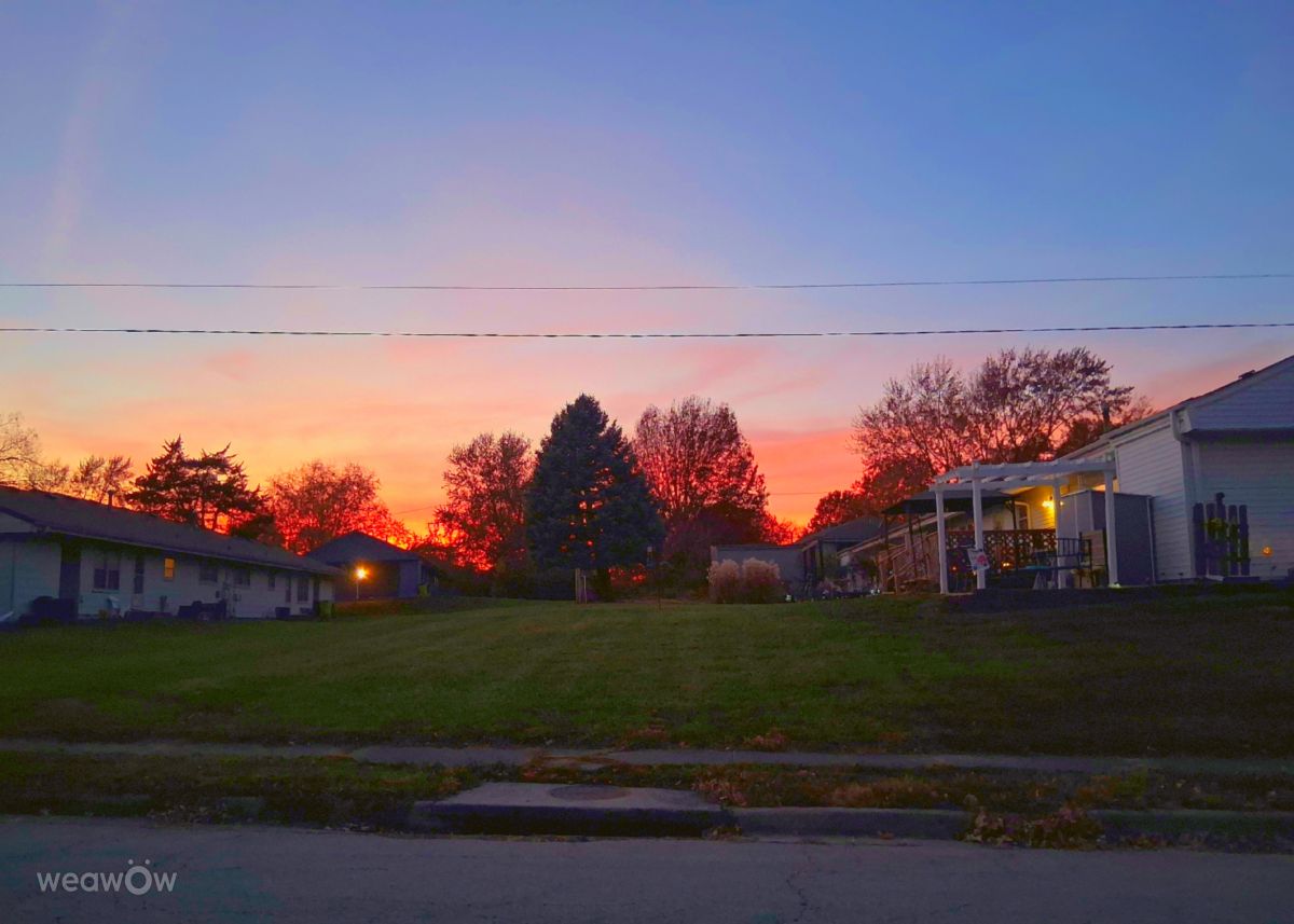密蘇里州的天气照片. 天气预报，带Sheena Woody精美的照片