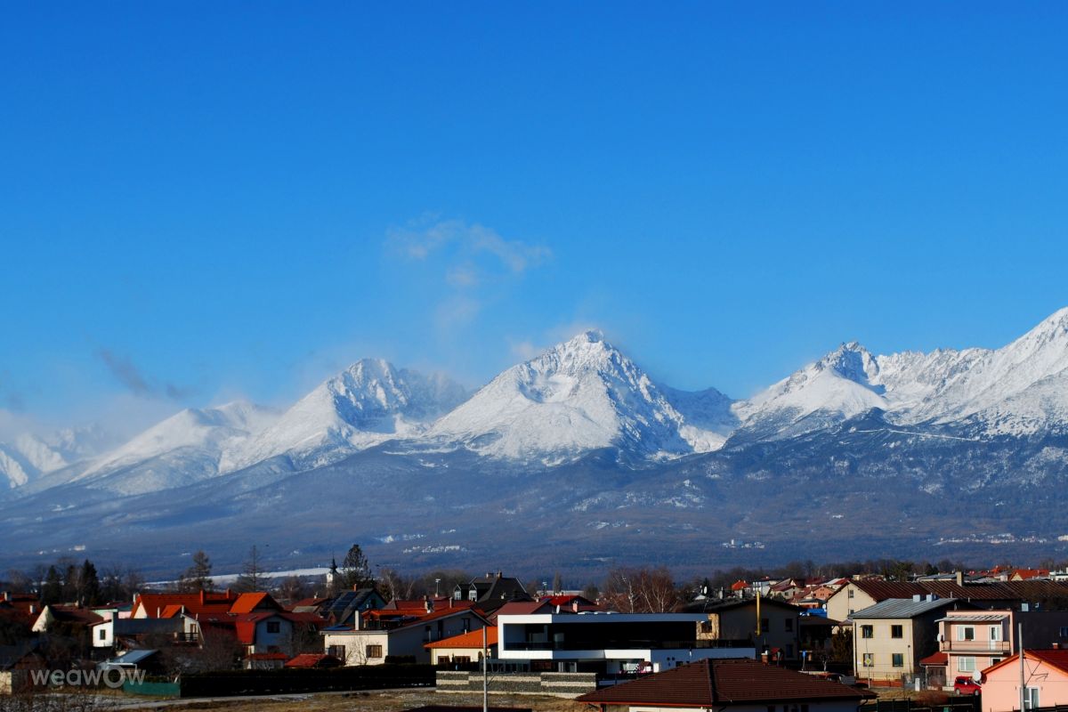 Weather Photos in Poprad. Weather forecasts with beautiful photos by Marcela Cervenakova