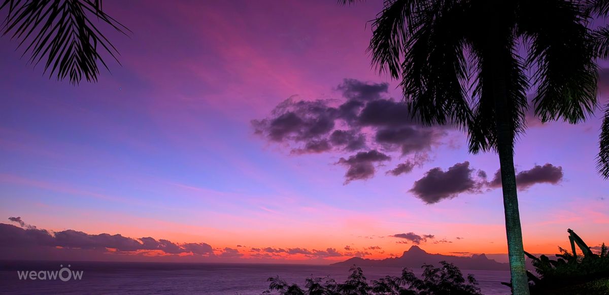 Weather Photos in French Polynesia. Weather forecasts with beautiful photos by Teuira