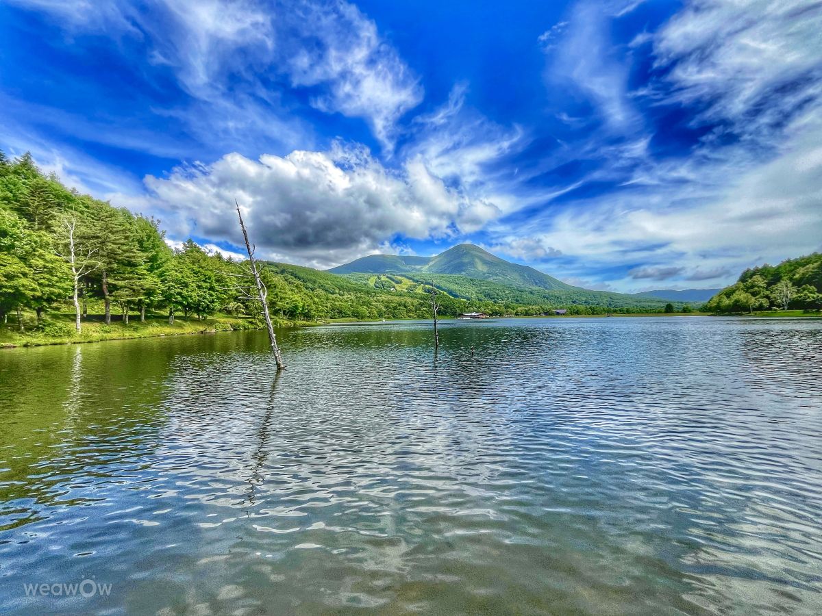 Weather Photos in Megami Lake. Weather forecasts with beautiful photos by Kasumisou
