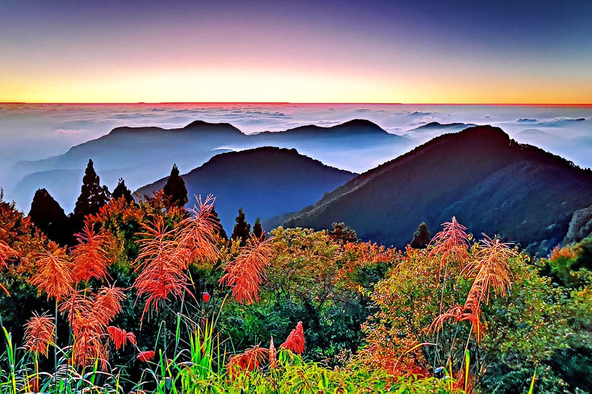 Weather forecasts with beautiful photos by 朱建頴
