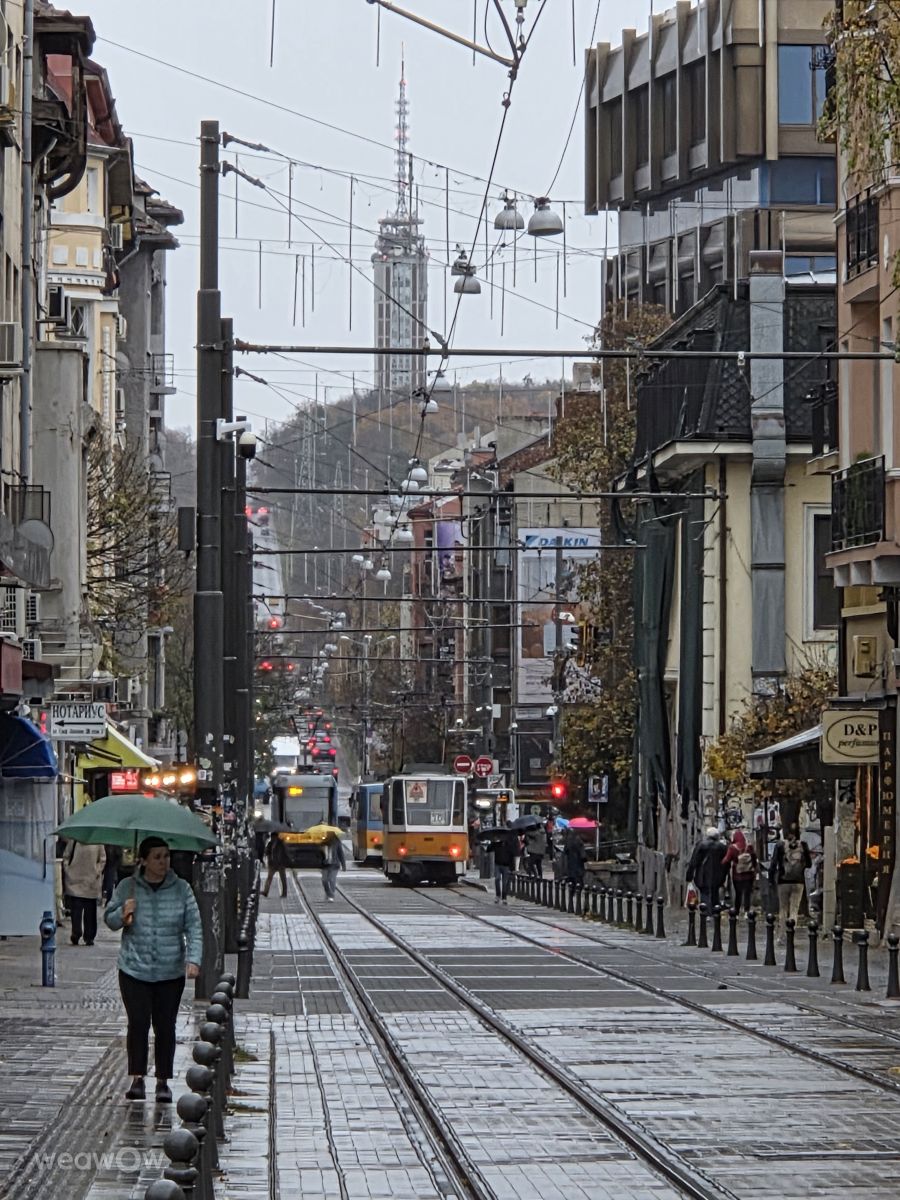 索菲亞的天气照片. 天气预报，带Kikko精美的照片