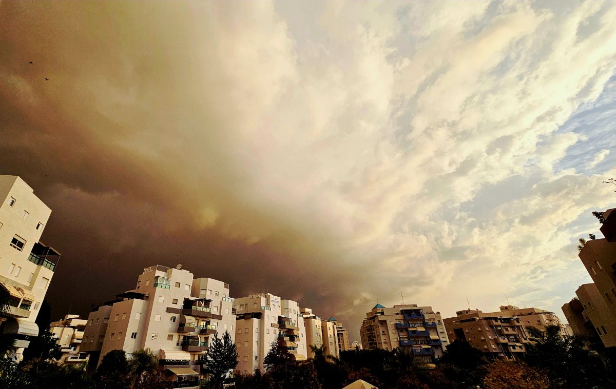 Fotos do tempo em Rishon LeZiyyon. Previsões do tempo com lindas fotos de נסים_Nissim