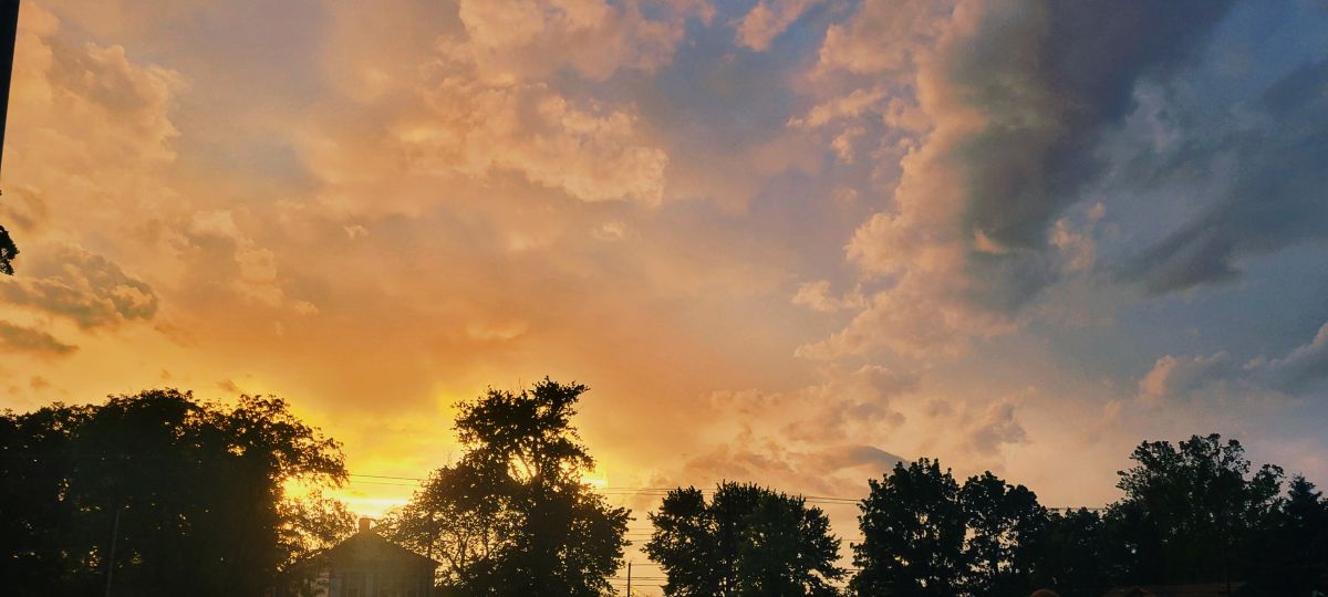 伊利诺伊州的天气照片. 天气预报，带Audrey Whitehead精美的照片