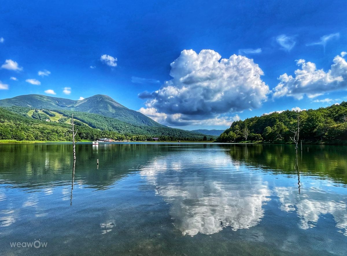 Weather Photos in Megami Lake. Weather forecasts with beautiful photos by Kasumisou