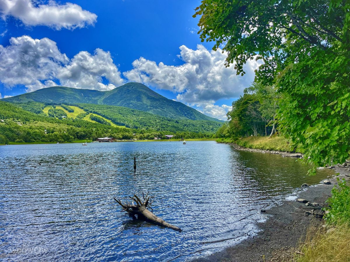 Weather Photos in Megami Lake. Weather forecasts with beautiful photos by Kasumisou