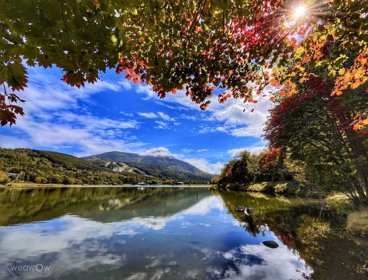 Weather Photos in Megami Lake. Weather forecasts with beautiful photos by Kasumisou