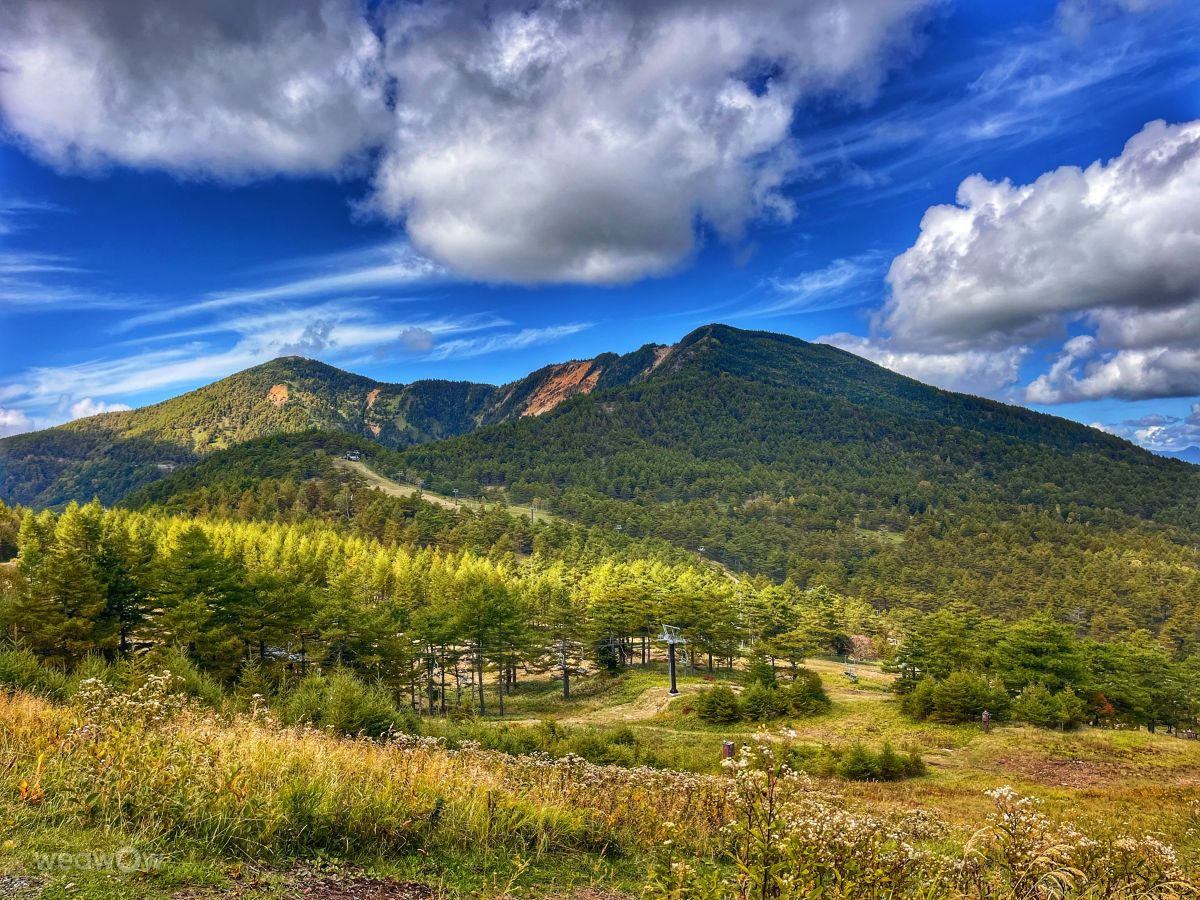 Weather Photos in 高峰高原. Weather forecasts with beautiful photos by Kasumisou