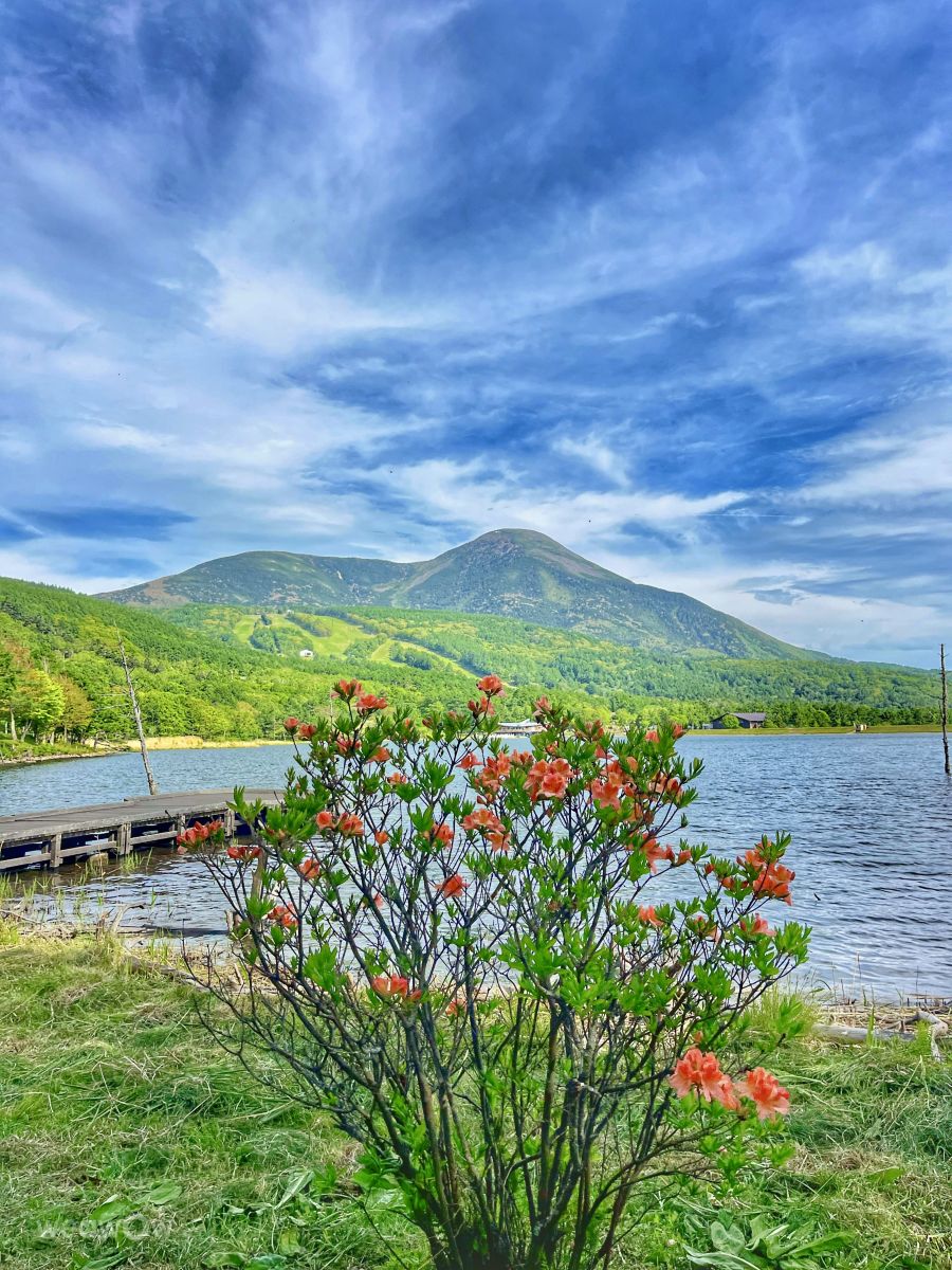 Weather Photos in Megami Lake. Weather forecasts with beautiful photos by Kasumisou