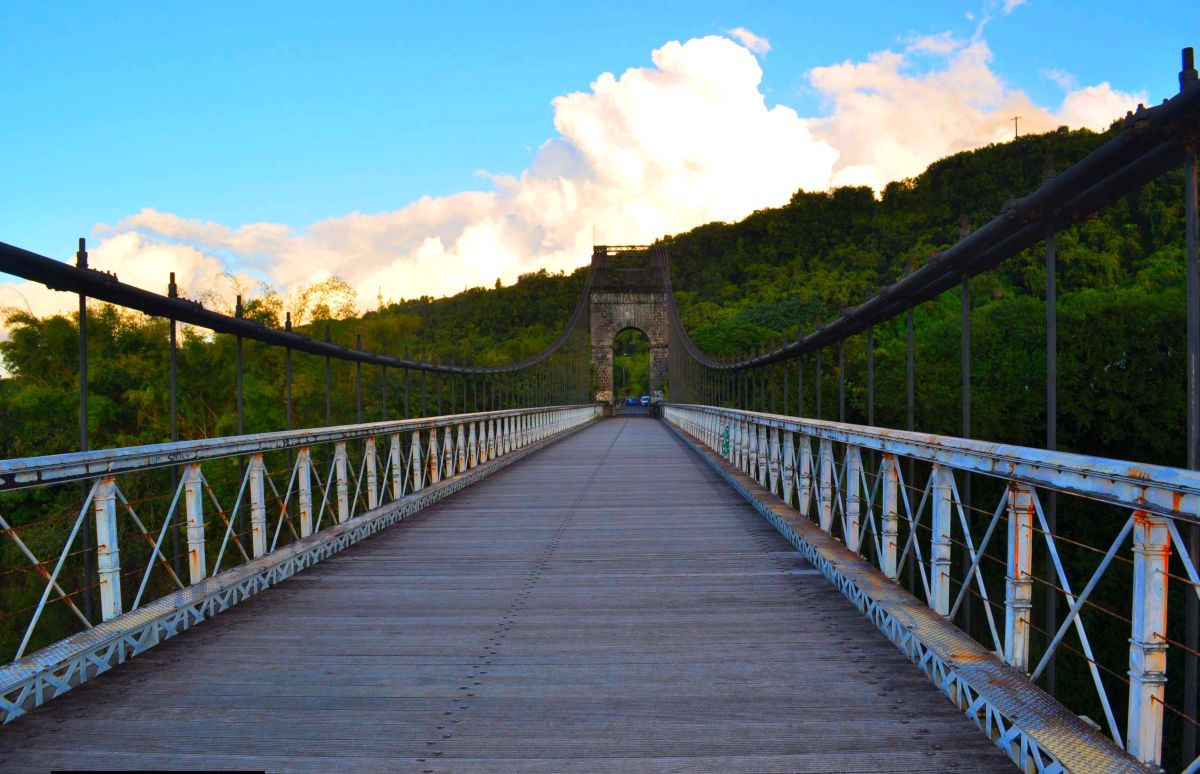 ਫੋਟੋਗ੍ਰਾਫਰ fdcoFOTOGRAFIA, Pont suspendu de la rivière de l'Est ਵਿੱਚ ਮੌਸਮ ਦੀਆਂ ਫੋਟੋਆਂ - Weawow