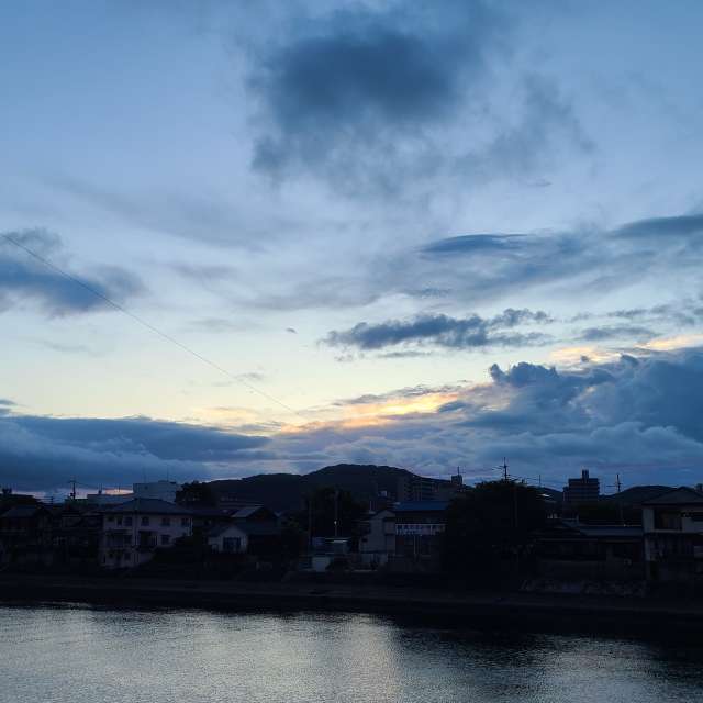 Dark. Weather forecasts with beautiful photos by あさのジジ Photos in Okayama