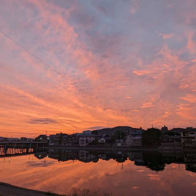 Orange. Weather forecasts with beautiful photos by あさのジジ Photos in Okayama