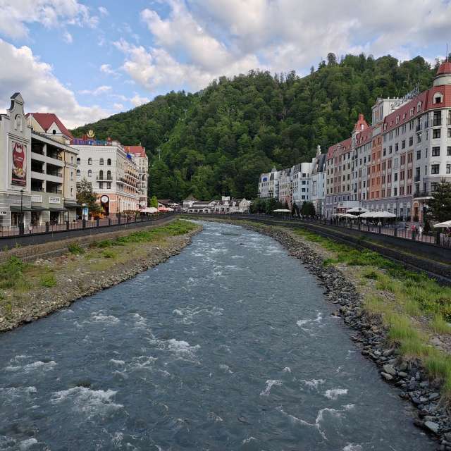 Railroad. Weather forecasts with beautiful photos by Albert_Smelovtsev Photos in Roza Khutor
