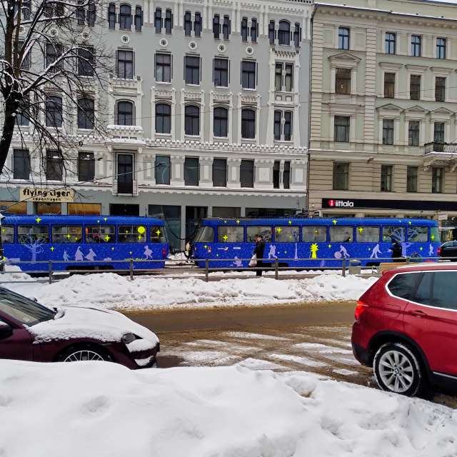 Geparkt. Wettervorhersagen mit schönen Fotos von HaydenVance Fotos Riga