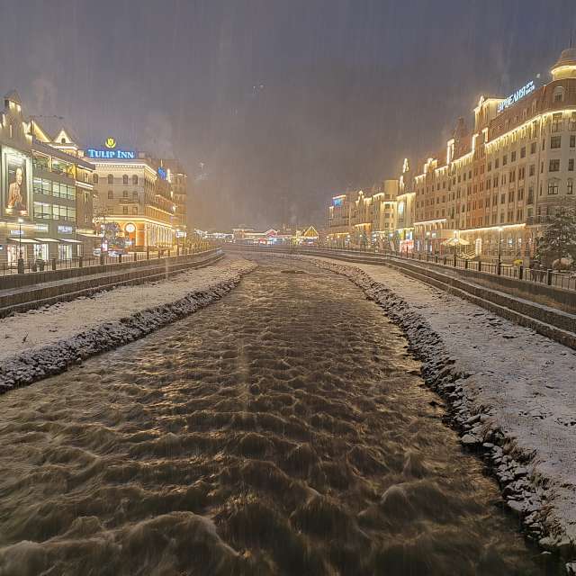 Railroad. Weather forecasts with beautiful photos by Albert_Smelovtsev Photos in Roza Khutor