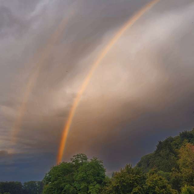 Rainbow. Weather forecasts with beautiful photos by Anamarija Photos in Slovenia
