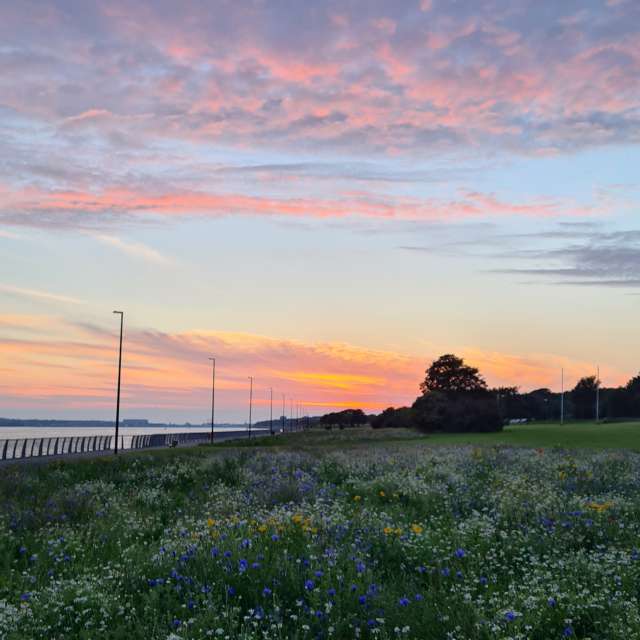 Fotografii cu Apus de soare. Prognoze meteo cu poze minunate făcute de Paul Childs în Liverpool