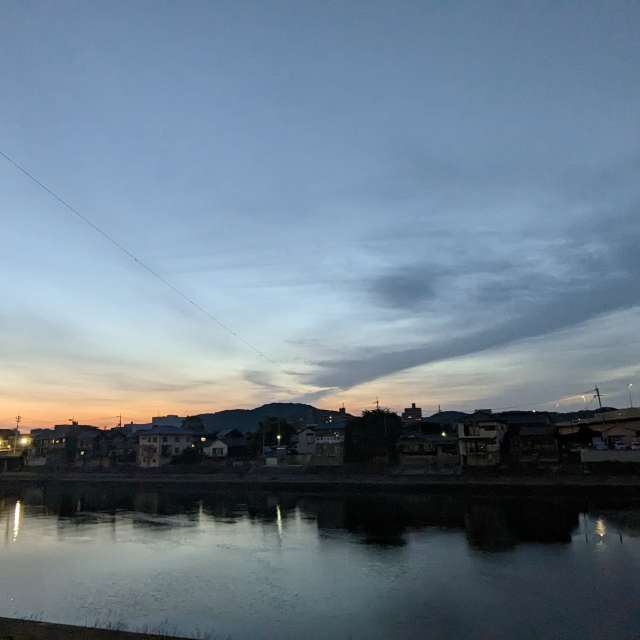 Crossroad. Weather forecasts with beautiful photos by あさのジジ Photos in Okayama