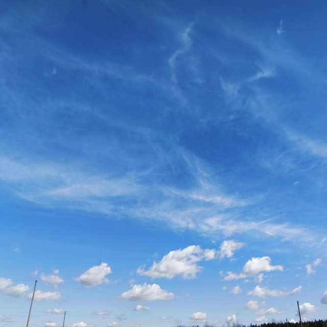 Fliegend. Wettervorhersagen mit schönen Fotos von Valiukas Fotos Litauen