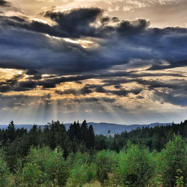 Weather forecasts with beautiful photos by George Popo