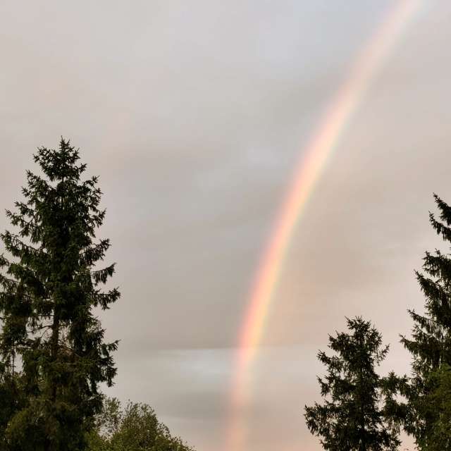 Rainbow. Weather forecasts with beautiful photos by Anamarija Photos in Slovenia