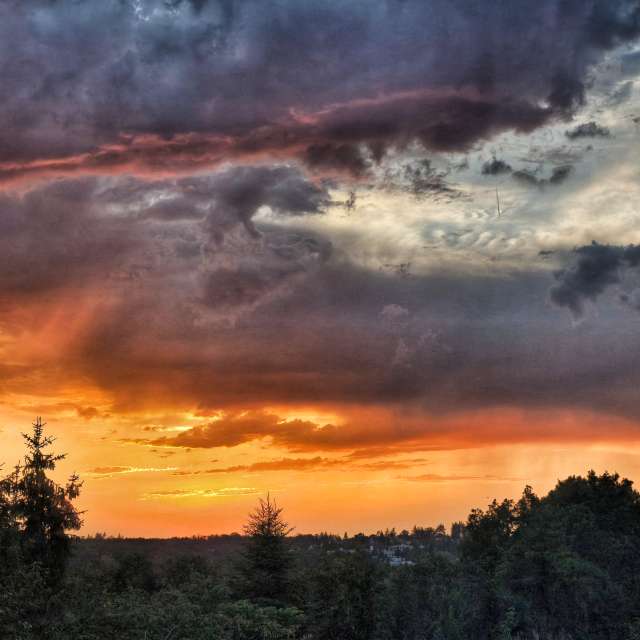 Weather forecasts with beautiful photos by George Popo