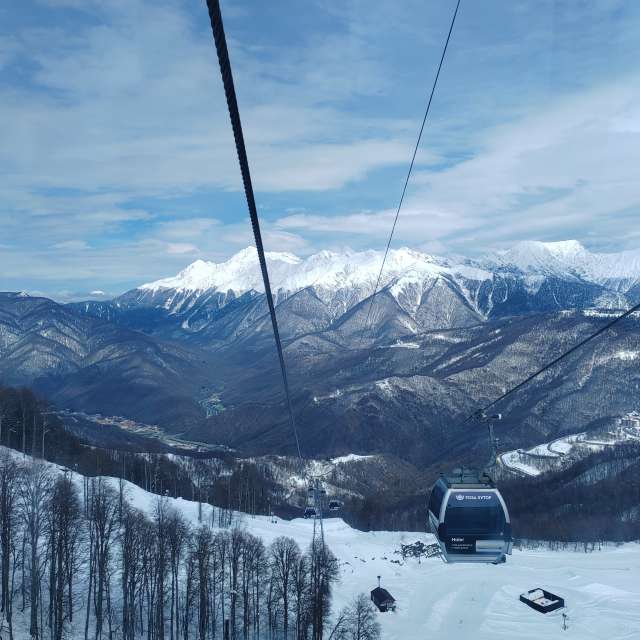 View. Weather forecasts with beautiful photos by Albert_Smelovtsev Photos in Roza Khutor