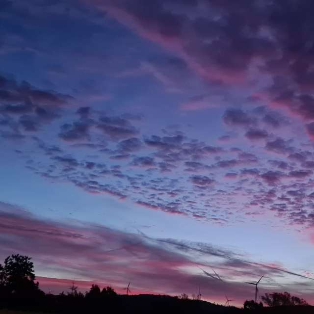 Solnedgang. Vejrudsigt med smukke fotos af Neonchen -billeder i Sankt Wendel