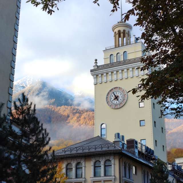Photos Ville. Prévisions météo avec de superbes photos de Albert_Smelovtsev de Roza Khutor